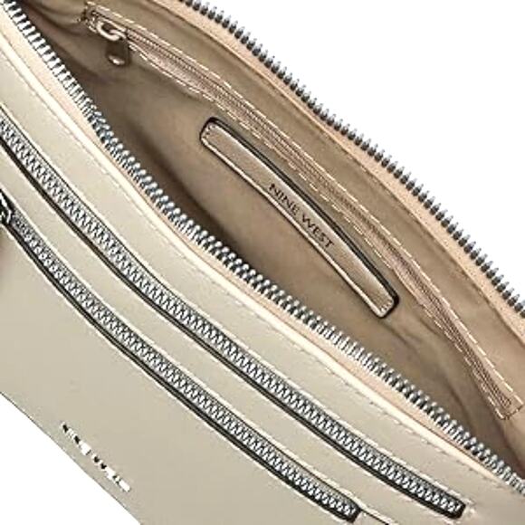 Nine West Coralia Ailani Crossbody Bag in Bone NWT - Picture 7 of 7